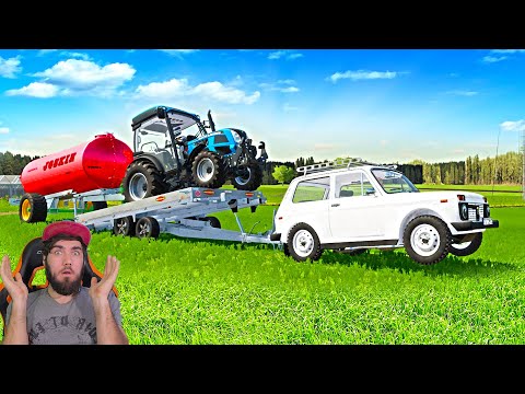 Видео: КУПИЛИ ТЕПЛИЦЫ И КУЧУ НОВОЙ ТЕХНИКИ НА ФЕРМУ ► Farming Simulator 22 ПО СЕТИ #2