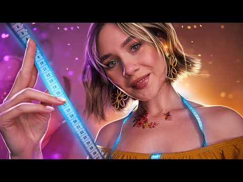 Видео: АСМР • ИЗМЕРЮ ТЕБЯ НЕЖНО • Ролевая Игра Сниму Мерки ASMR Measuring