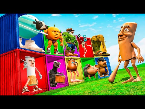 Видео: БИТВА ЗА КОНТЕЙНЕРЫ С НОВЫМИ БРЕЙНРОТАМИ В ГАРРИС МОД! ITALIAN BRAINROT В Garry`s Mod