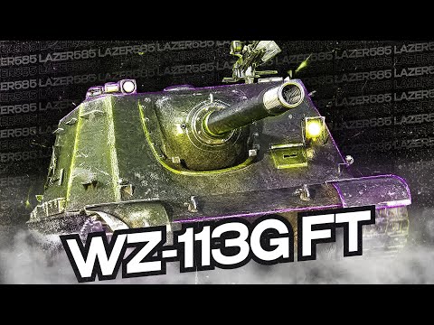 Видео: WZ-113G FT Пока что лучшая пт-10 игра типо на результат | Tanks Blitz