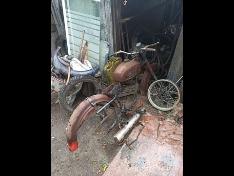 Видео: Часть 1. Зачистка рамы и обвеса Минск м 106