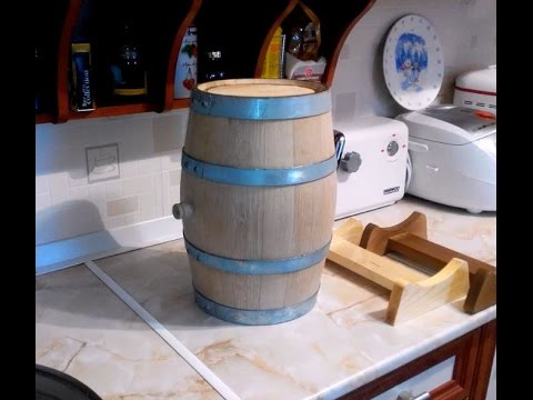 Видео: Майкопская дубовая бочка 10 литров.Новая покупка