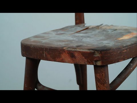 Видео: Реставрация мини-кресла 1960-х годов.