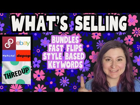Видео: Что продаётся! | Depop, Ebay, Mercari, Poshmark, ThredUp