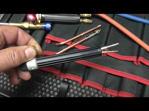 Видео: Горелка мессер минитерм для  ремонта  холодильников.