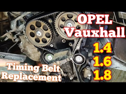 Видео: Как заменить ремень ГРМ OPEL Vauxhall 1.8 16v