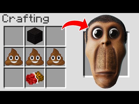 Видео: КАК СКРАФТИТЬ ОБУНГУ В МАЙНКРАФТ ? СЕКРЕТНЫЙ КРАФТ OBUNGA NEXTBOT MINECRAFT
