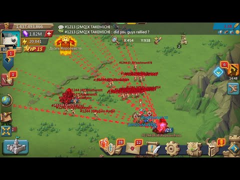 Видео: Lords Mobile - Как протестировать фалангу в контре и сломать лицо