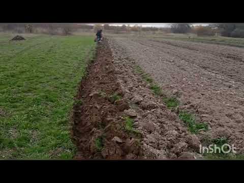 Видео: МТ 110 Осенняя пахота часть 2