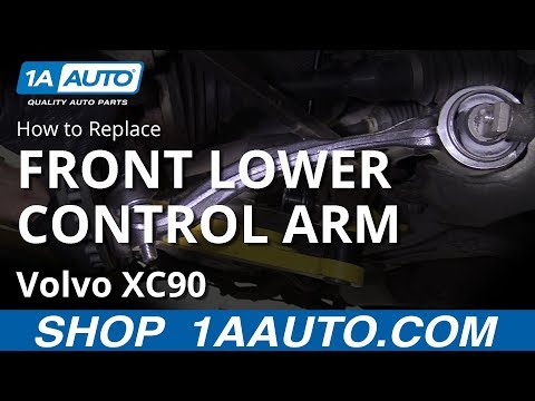 Видео: Как заменить передний нижний рычаг подвески Volvo XC90 02-14