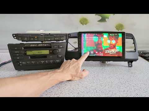 Видео: Андроид магнитола через штатную MARK II (110 кузов)