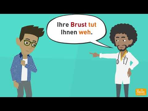 Видео: Изучение немецкого языка | Диалоги у врача | Словарный запас и идиомы