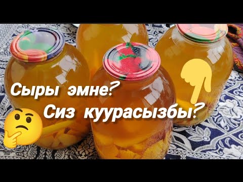 Видео: Өзгөчө бийи компот.