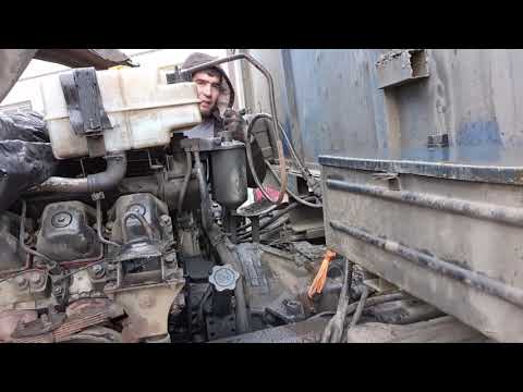 Видео: Снятие КПП КАМАЗ 53212 бортово зерновоз!