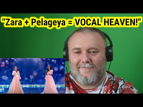 Видео: ZARA & PELAGEYA | Зара и Пелагея  - WHITE SNOW | Белым снегом (REACTION)