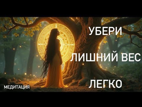 Видео: Медитация для похудения — Убрать лишний вес легко Аффирмации любви к телу