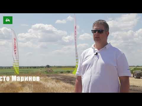 Видео: CLAAS LEXION Demo Tour 2023 в стопанството на ГРАНД АГРО ООД, град Раковски