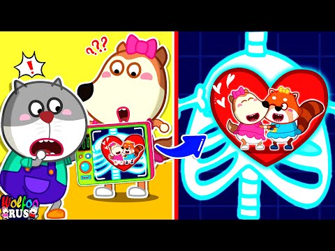 Видео: Люси меня не любит! Не ревнуй | Детские истории о дружбе | Wolfoo Russian