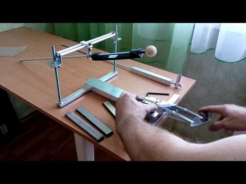 Видео: Станок для заточки ножей "перфекционист"