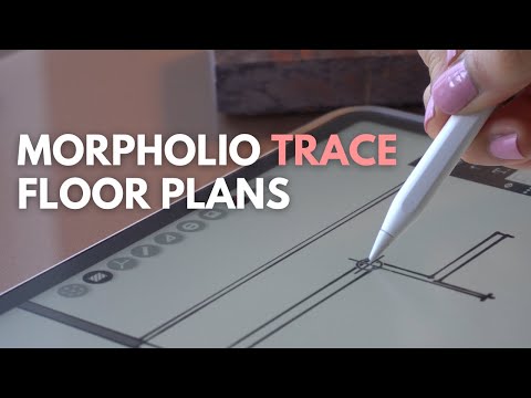 Видео: Рисование планов этажей в Morpholio Trace | Учебная серия, часть 2