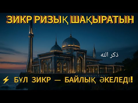Видео: ✨🌅 ТАҢЕРТЕҢГІ ЖӘНЕ КЕШКІ ЗІКІР | ЖҮРЕККЕ НҰР, РУХҚА КҮШ 🌅✨