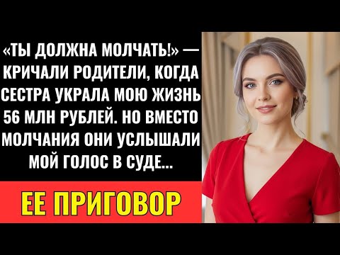 Видео: Сестра Повесила На Меня Долг В 56 Млн Рублей, А Родители Умоляли Молчать. Мой Ответ Их Шокировал