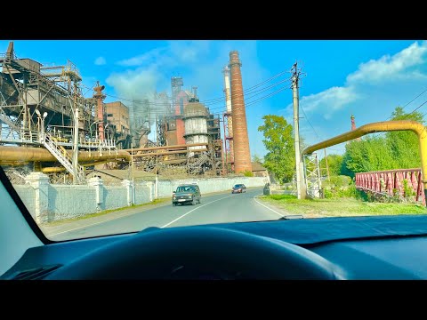 Видео: Побывали в Сатке. Прокатились по городу на авто 😎Интересный Урал )