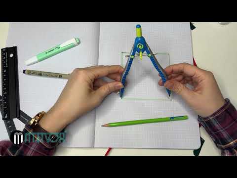 Видео: Как вписать окружность в квадрат