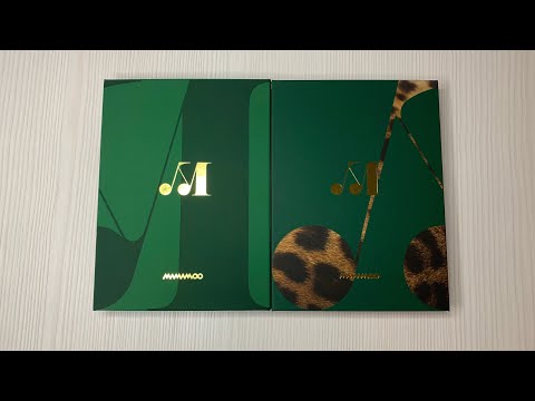Видео: Распаковка альбома Mamamoo / Unboxing album Mamamoo TRAVEL (light green & deep green ver.)