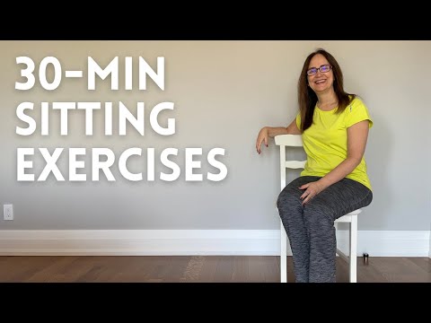Видео: Приготовьтесь к этим простым сидячим упражнениям!