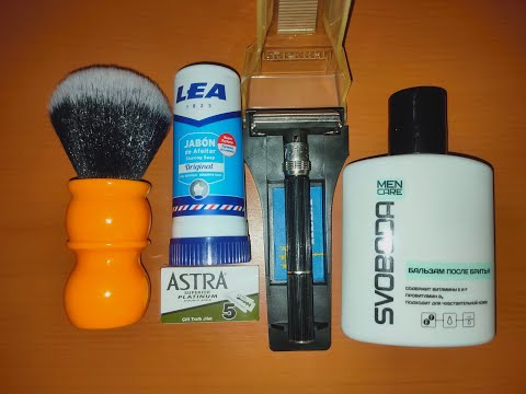 Видео: 69)#бритьЁ​ с Рубин 1 СССР/Astra/Lea Soap Stick/Yaqi/Svoboda Men Care