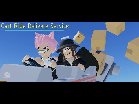 Видео: Феечка сдает на водительские права.. // Cart Ride Delivery Service