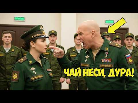 Видео: Эй, новенькая, чаю принеси! - крикнул он ГЕНЕРАЛЬШЕ Спецназа. Концовка ШОКИРУЕТ!