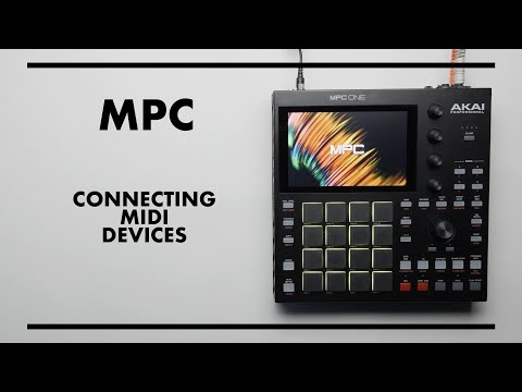 Видео: MPC: ПОДКЛЮЧЕНИЕ MIDI-УСТРОЙСТВ