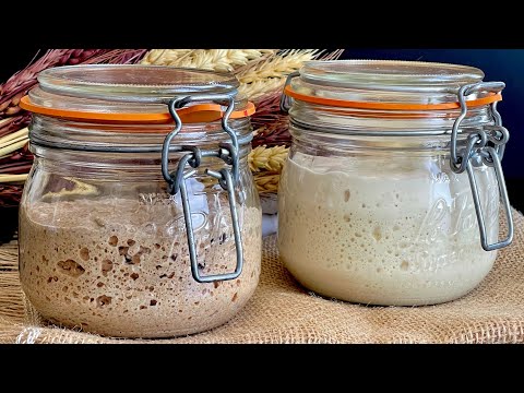 Видео: ЗАКВАСКА РЖАНАЯ И ПШЕНИЧНАЯ❤️