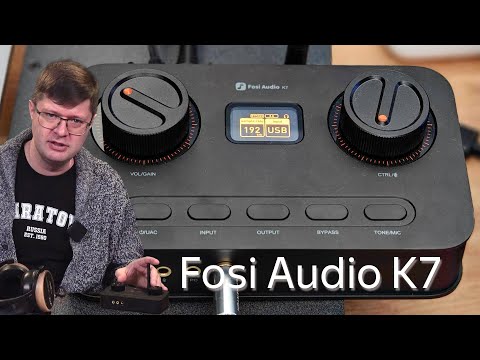 Видео: Обзор звуковой карты Fosi Audio K7: Звук прекрасен, но почему так дешево?