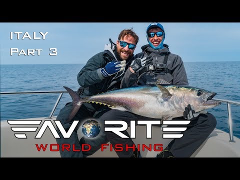Видео: Favorite World Fishing. ЛОВЛЯ ТУНЦА в Италии. Когда трудно сдержать эмоции! Конкурс.