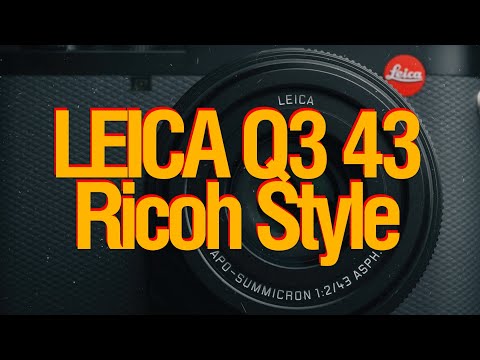 Видео: [🔴LIVE🔴]  LEICA Q3 43 . Теперь как Ricoh