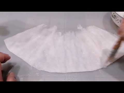 Видео: 7. Ватный дед Мороз. Урок 7