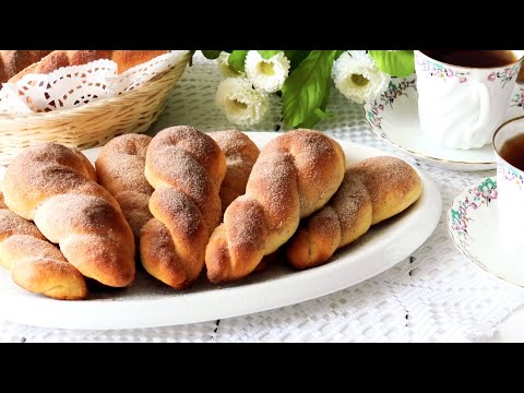Видео: Мягкие булочки на творожном тесте без дрожжей с лёгким ароматом корицы