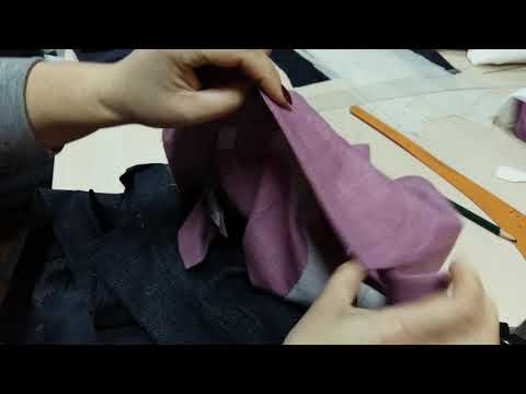 Видео: Английский воротник со стойкой.