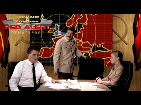 Видео: Command & Conquer Red Alert Remastered — все советские сцены (игровой фильм)