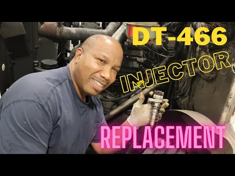 Видео: Международная замена инжектора DT 466