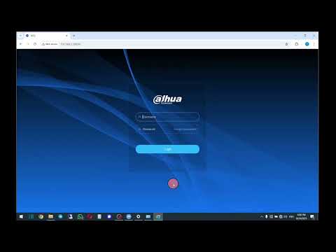 Видео: Настройка камеры Dahua через браузер. Версия WEB 5.0