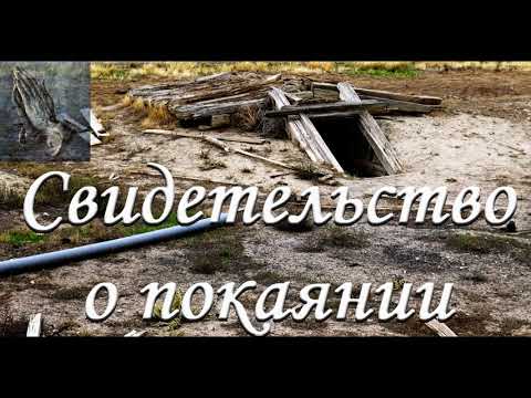 Видео: Свидетельство о покаянии. В. Сенюшкевич. МСЦ ЕХБ.