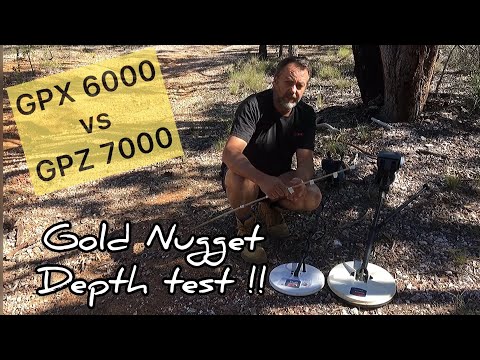 Видео: Сравнение детекторов GPX 6000 и GPZ 7000. Тест глубины и обзоры детекторов. Настройки и режимы де...