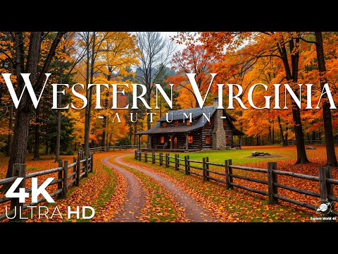 Видео: 🍂Западная Вирджиния 4K – Осеннее волшебство в Голубом хребте🍁