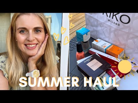 Видео: ЛЕТНИЕ ПОКУПКИ КОСМЕТИКИ 2022 ☀️/ KIKO, CLARINS, GUERLAIN
