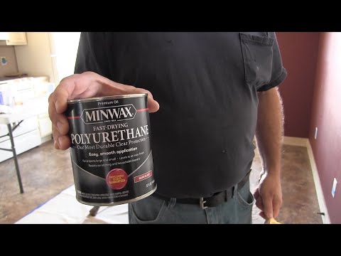 Видео: Я впервые использовал быстросохнущий полиуретан на основе масла Minwax. Как прошел мой проект?