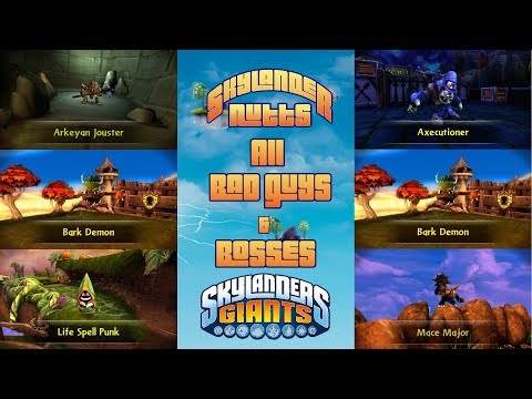 Видео: Skylanders Giants — все плохие парни и боссы